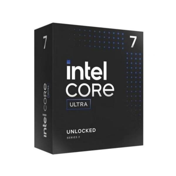 Processor - Intel - Core Ultra 7 265K - 20 kärnor (8P+12E) - 5.5 GHz boost - Socket 1851