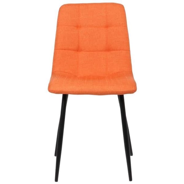 -CLP-Set med 2 matsalsstolar Tilde-Array orange