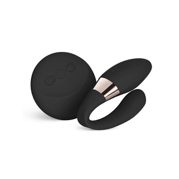 LELO TIANI Duo Svart parvibrator - Dubbelverkande med 2 kraftfulla motorer Svart