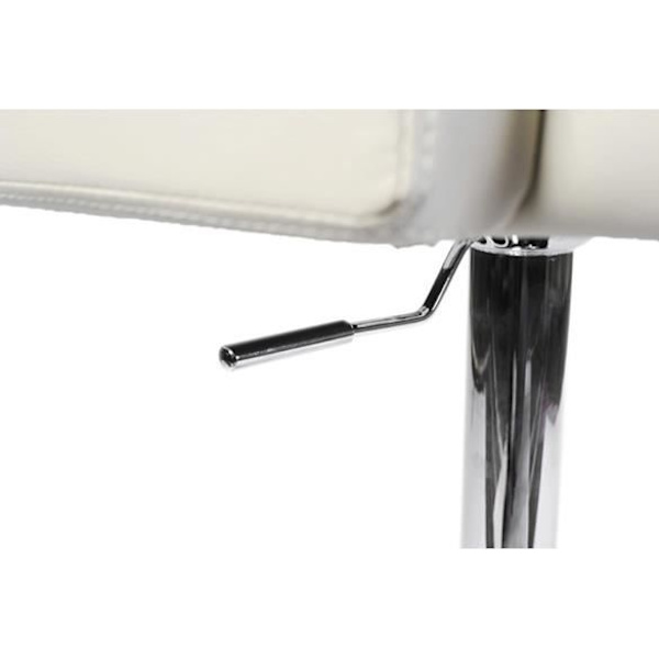 Barstol - CLP - LOS ANGELES - PU-design - Justerbar 64-85 cm - 360° vridbar upp till 14 färger