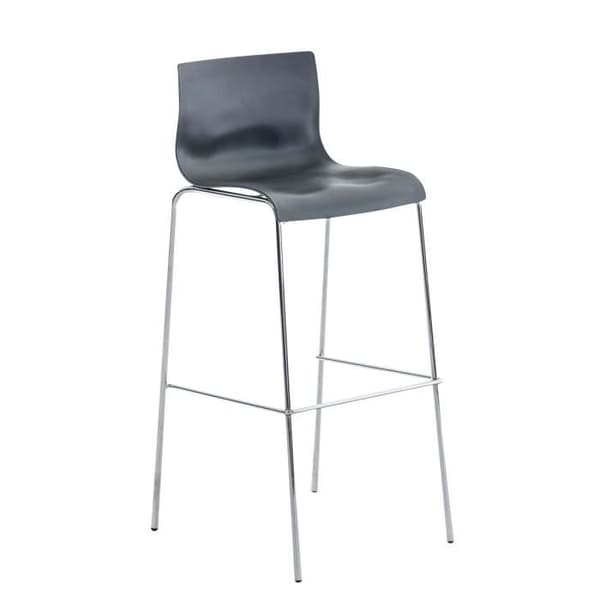 Barpall -BETTANT Chrom On 4 Legs (Grå) grå