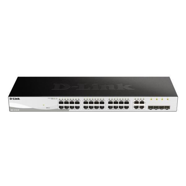 NÄTVERK, Switch, Fristående Switch, D-Link Smart 24p.giga Poe 2p Sfp Switch Funktioner LAN-portar 28N Typ och