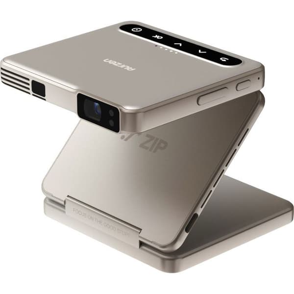 Mini bärbar videoprojektor - AURZEN - ZIP Bundle - 1280x720 - 100 lumen - USB-C