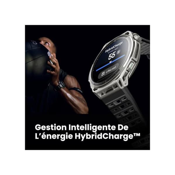 Smartklocka - AMAZFIT - Balance 3 Titanium - AMOLED 1,5" - Safirglas - Batteritid 21 dagar