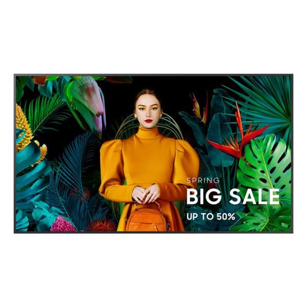 SAMSUNG SKÄRM 75'' LFD 4K 16h/
