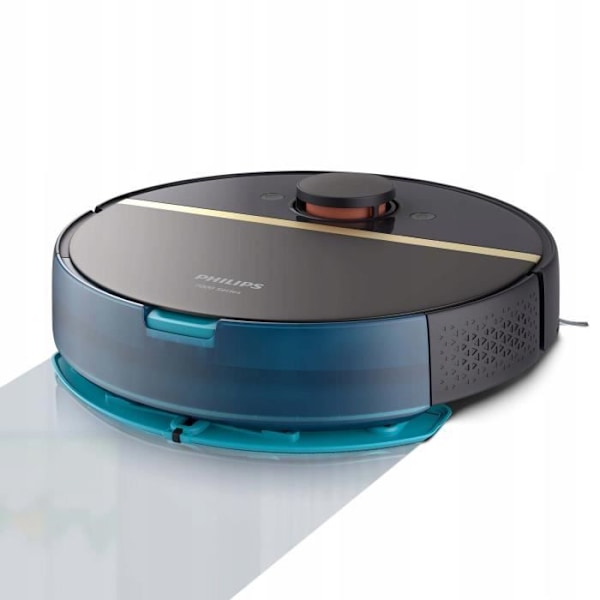 Philips 7000-serien HomeRun Aqua Robotdammsugare, rengöring, batteri upp till 180 min, 4 lägen, svart (XU7100/01)