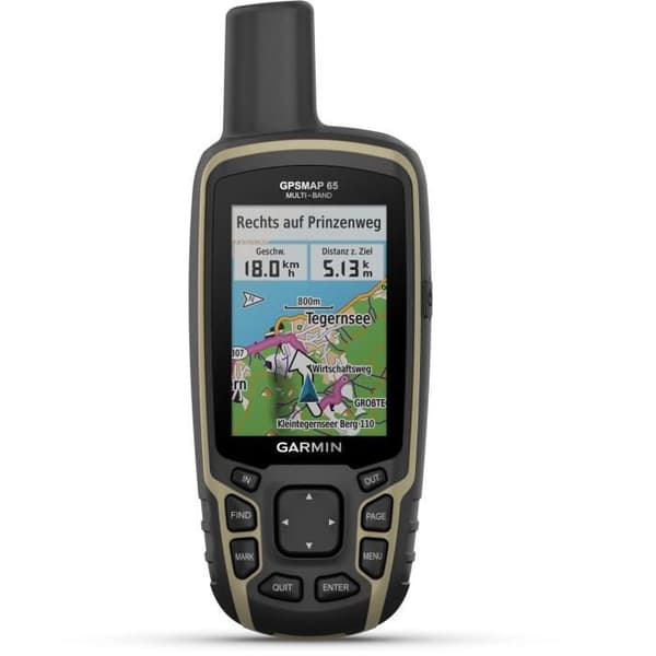 GARMIN - GPS för fotgängare - GPSMAP 65 - Multi-Band