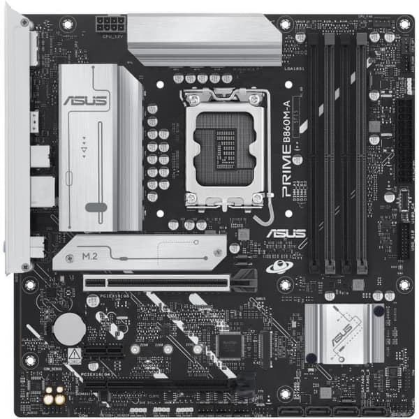 Moderkort - ASUS - PRIME B860M-A-CSM - Intel B860 LGA 1851 (Socket V1) micro ATX