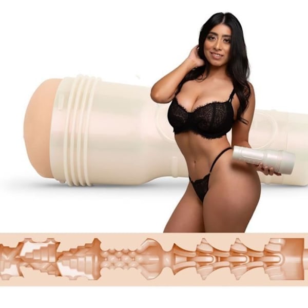 Masturbator - Fleshlight - Violet Myers - SuperSkin - Flexibel - Vagina