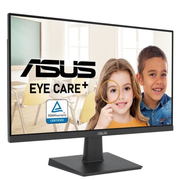 ASUS 27' LED - VA27EHF - 1920 x 1080 pixlar - 1 ms (MPRT) - 16/9-format - IPS-panel - 100 Hz - Adaptive-Sync - HDMI - Svart