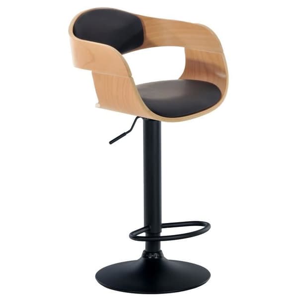 -CLP-Barstol Kingston-Array naturlig/svart