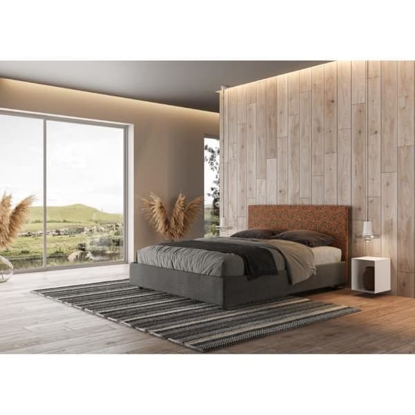 Arla Box Spring - Nobled - Dubbel - Winer Tyg - Orange - Container Apelsin