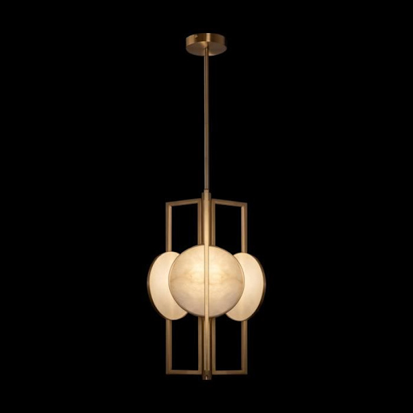 Takplafon - Maytoni - Marmo - Guldmetal - 3 E14-lampor - Modern design