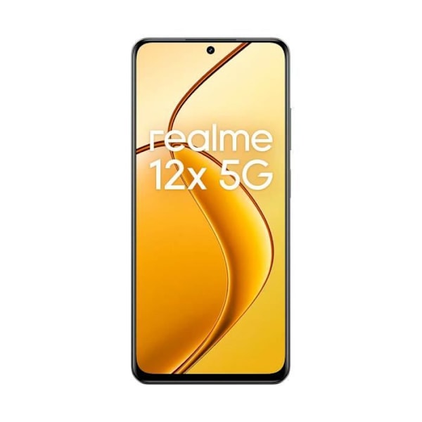 Realme 12x 5G 6GB/128GB svart (glödande svart) Dubbel SIM