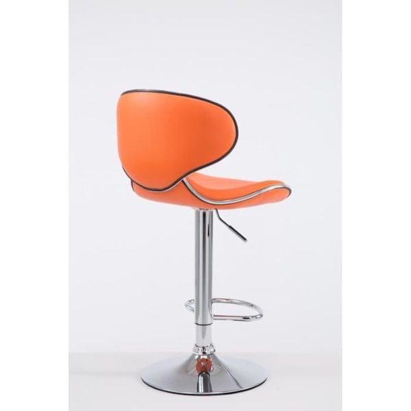 Barstol - CLP - Las Vegas V2 - Orange - Modern design - Justerbar i höjdled