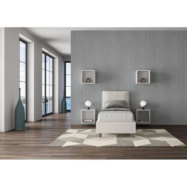 Puff 1 plats vadderad - Antea - Vit Vit