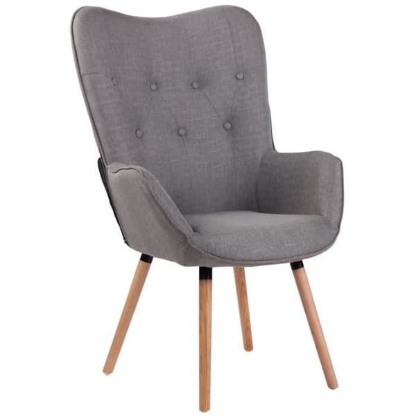 Avslappningssoffa - CLP - Ashford - Elegans - Chic - Grå-Natur grå