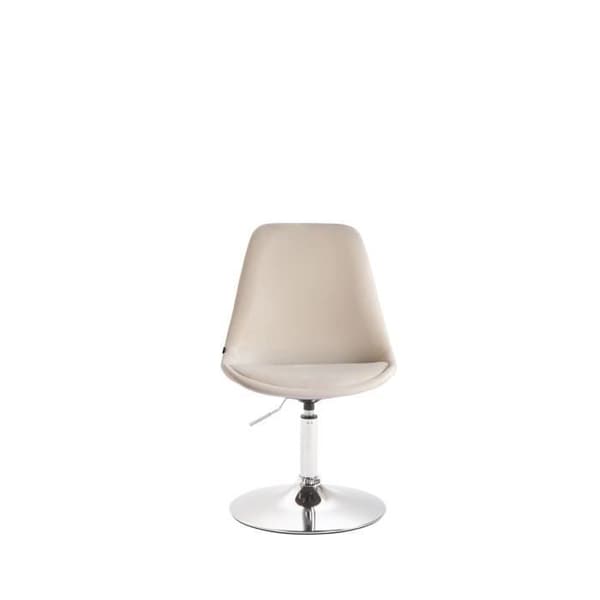 Matsalsstol - CLP - Maverick - Sammet - Beige - Modern design grädde