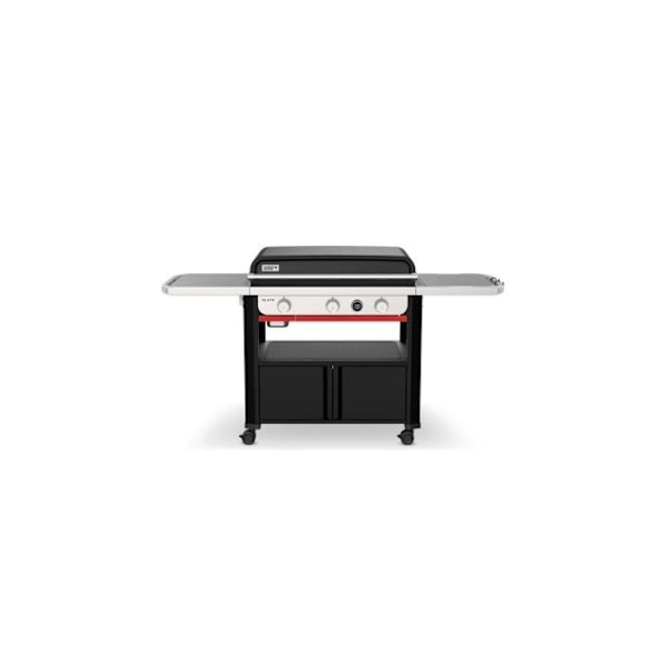 Piastra - Weber - WBR.1500246 - Inox - 76 cm - Digital display Grå