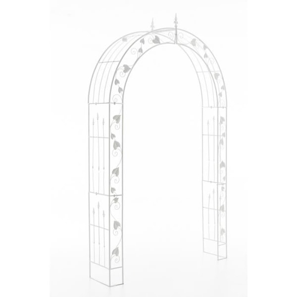 CLP EMMA rosenbåge, zinkpläterad och pulverlackerad järnrosbåge, mycket stabil och elegant, 5 färger att välja mellan 250 cm -...