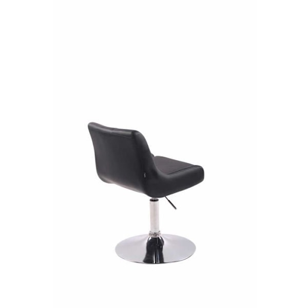 Chaise Lounge Club i konstläder, Svart Svart