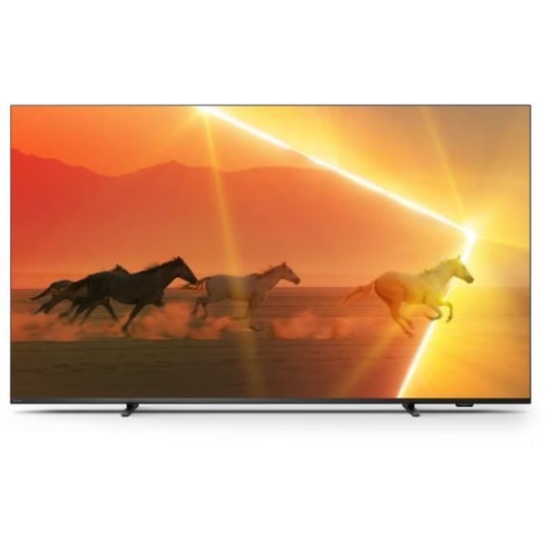 Ambilight TV 139 cm (55') Dolby Atmos-ljud, P5-bildprocessor, Philips Smart TV Mini-LED-teknik Zoner