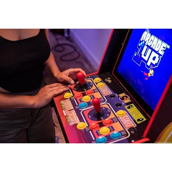 Arkadmaskin 14 spel Arcade1Up Mortal Combat Midway Legacy Edition Flerfärgad