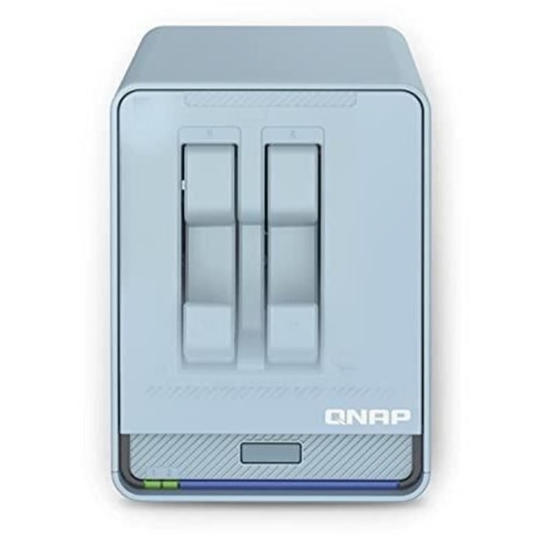 QNAP QMiroPlus-201W NAS Desktop Ethernet/LAN Blå J4125