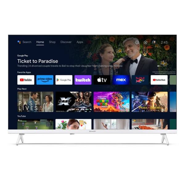 32' (81 cm) HD LED-TV - SHARP - 3x HDMI - 2.0 16W ljud