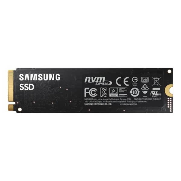 SAMSUNG - Intern SSD - 980 - 500GB - M.2 NVMe (MZ-V8V500BW)