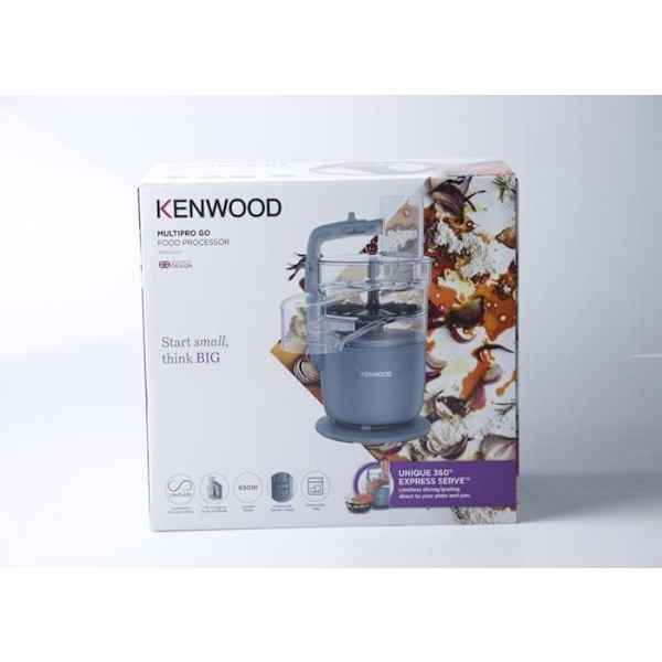 Kenwood MULTIPRO GO FDP22.130GY GRÅ BLÅ multifunktionsrobot