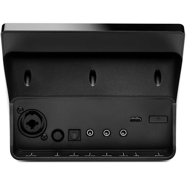 Ljudkontroll - HERCULES - STREAM 200 XLR - Enkel och intuitiv ljudkontroll - Avancerad streaming Svart
