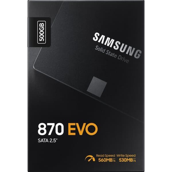 SAMSUNG - 870 EVO - Intern SSD - 250 Go - 2,5" (MZ-77E250B/EU)