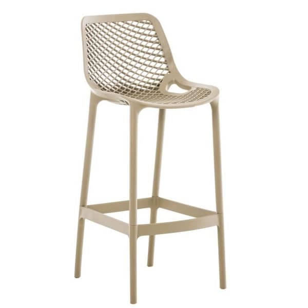 Barstol -GORSLEE (Taupe) lera