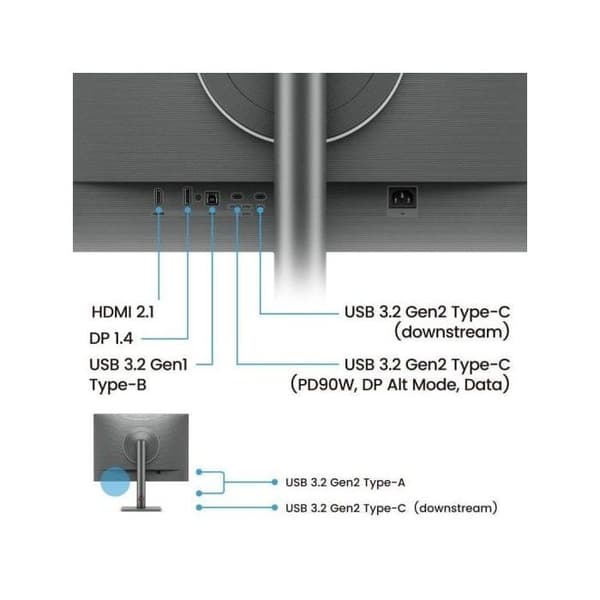 Skärm - BENQ - RD280UG - UltraHD 4K+ - IPS - KVM