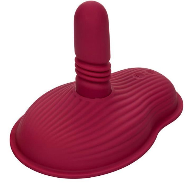 CALEXOTICS - RIDER MASSAGER DUBBLA MOTOR FJÄRRKONTROLL RÖD -