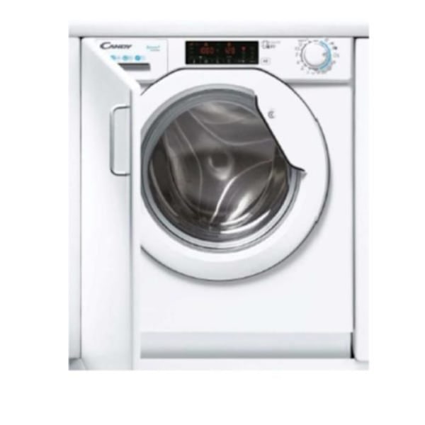 Candy Smart Inverter CBWO 49TWME-S, Inbyggd tvättmaskin 9 KG, 1400 rpm, Wi-Fi, Mix Power System, Active Motion System, 16 cykler