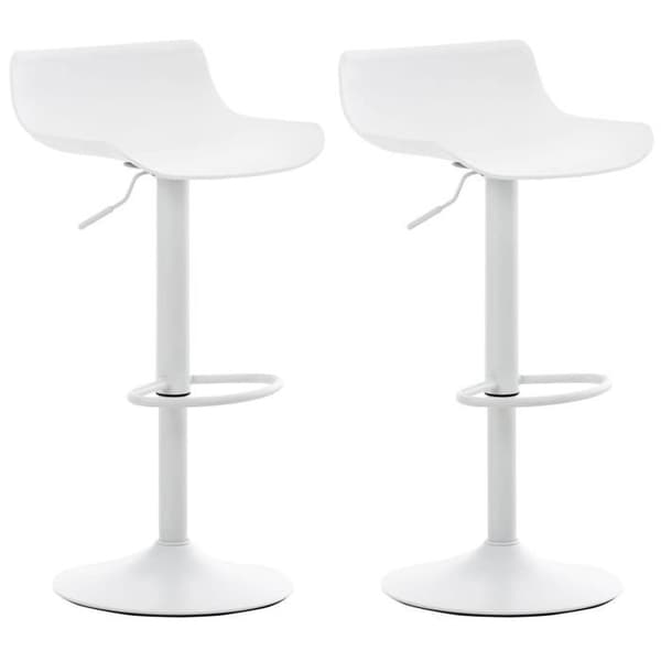 -CLP-Sats med 2 barstolar Aveiro-Array Vit
