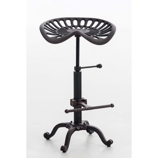 -CLP-Set med 2 barstolar Butch i industristil-Array brons