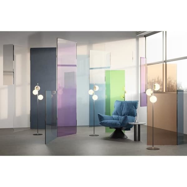 Lampstand - Maytoni - Nostalgia - Guld - Glas - 3 ljusarmar matt guld