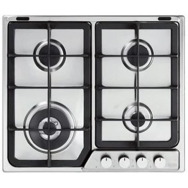Gasspis - DeLonghi - IF 46 PRO N - Rostfritt stål - 4 brännare - Vridreglage Rostfritt stål