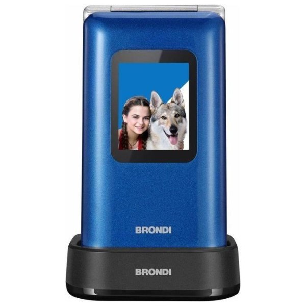 Brondi Amico Prezioso Blue Metal Dual Sim - (Garanzia Italia - Inget märke)