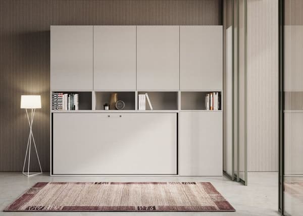 Sängskåp - Kando - C - 1 sängplats - Vit ask - Modern design Vit Ask