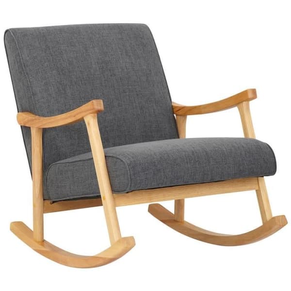 Gungstol - CLP - Morelia - Tyg - Ljusgrå - Samtida - Design ljusgrått