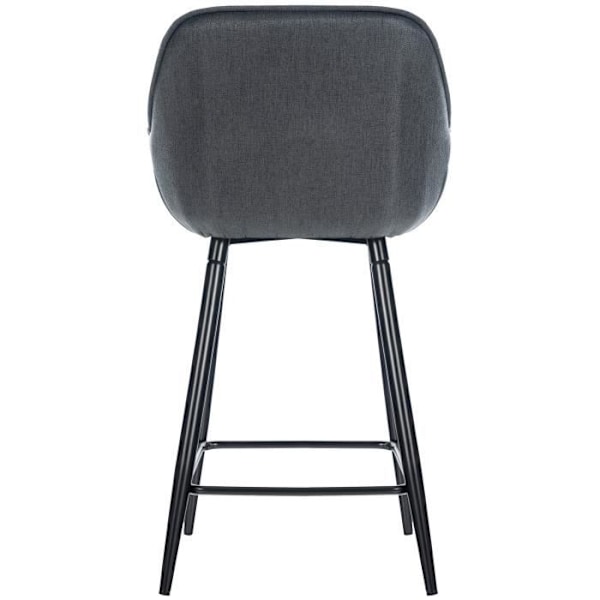 Gibson Barpall - CLP - Mörkgrå - Tyg - Samtida - Design Mörkgrå