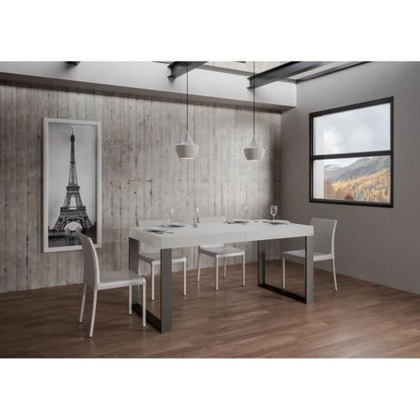 Tecno Premium utdragbart bord - Vit - Barn Vit