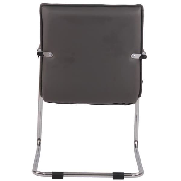 -CLP-Chaise Cantilever Gandia i konstläder-Array grå