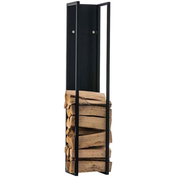 Sparkstockhållare, Mattsvart-180 cm