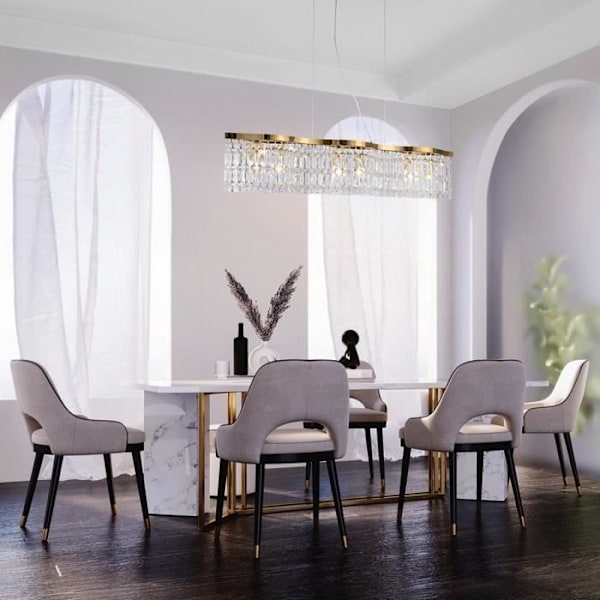 Plafondslampa - Maytoni - Dune - 6 Ljuskällor - Metall - Guld - E14