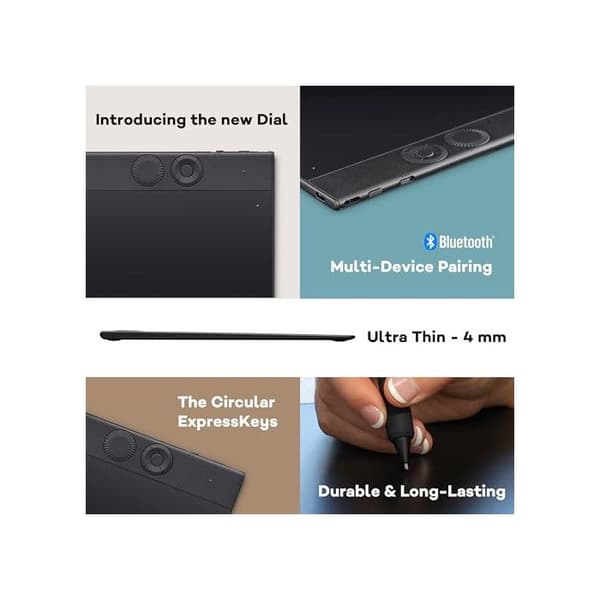 Wacom Intuos Pro Small Kompakt Lätt Grafiktablet Hög Precision